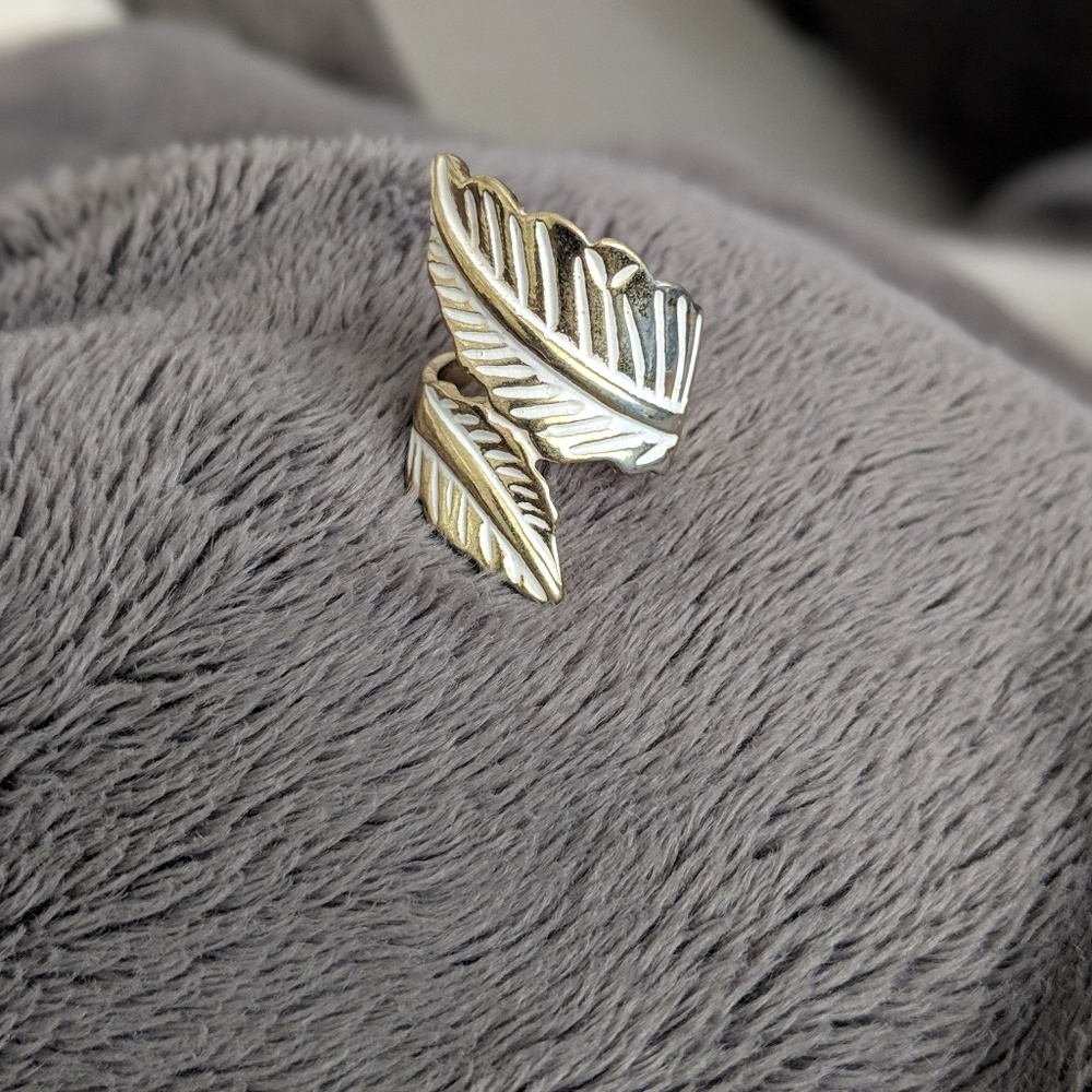 FEATHER RING - Picture 2 of 2